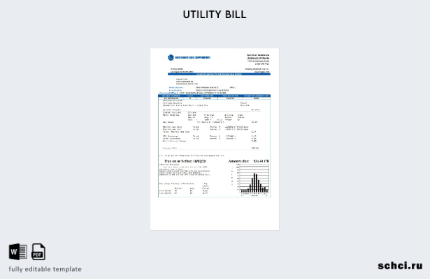 цифровая загрузка шаблона утилиты Southwest Gas Corporation США, Невада